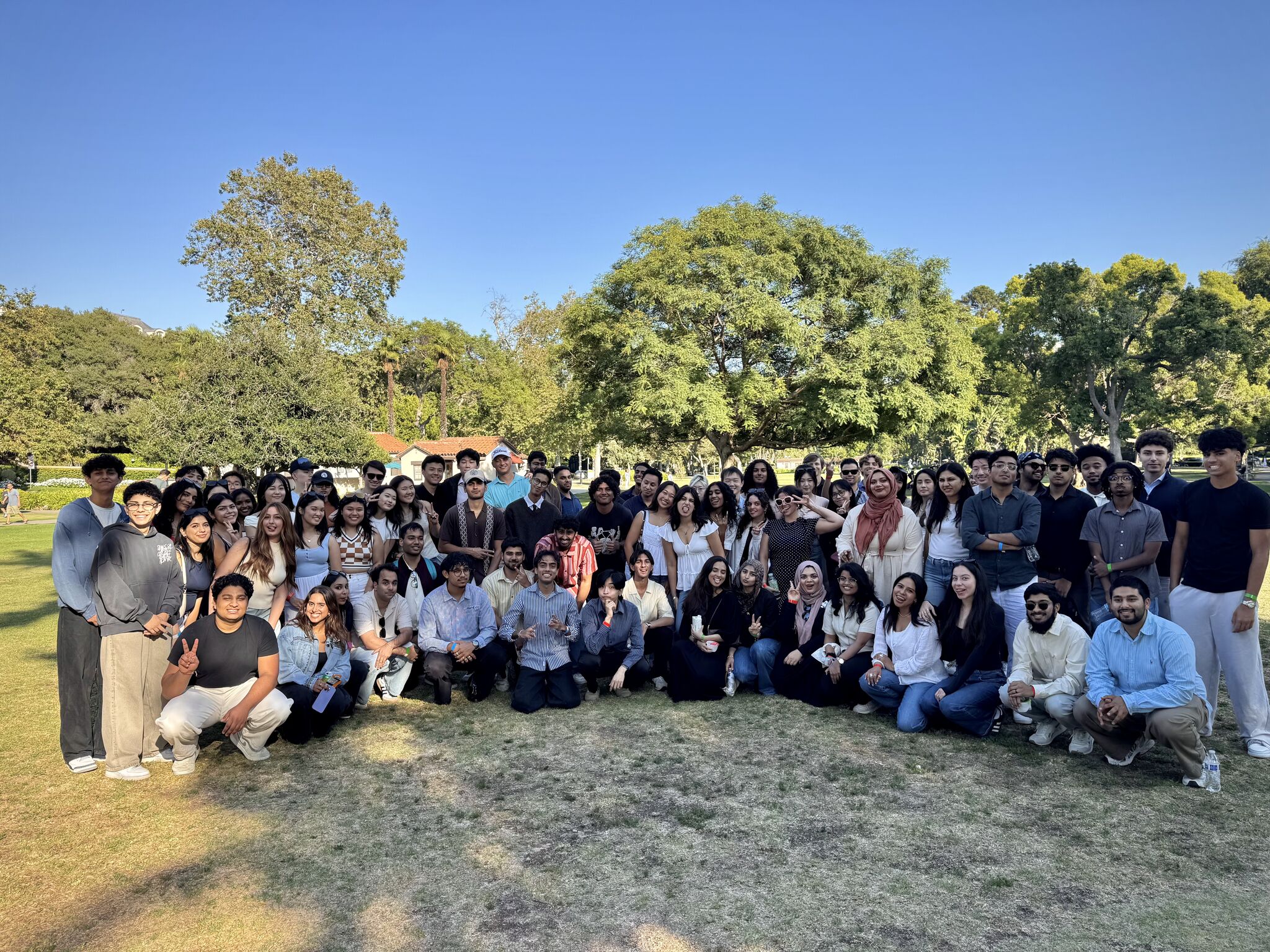 Anchor community gathered outdoors in Los Angeles